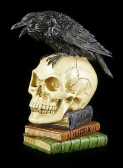 Alchemy The Vault - Rabe Auf Totenkopf - Poes Raven