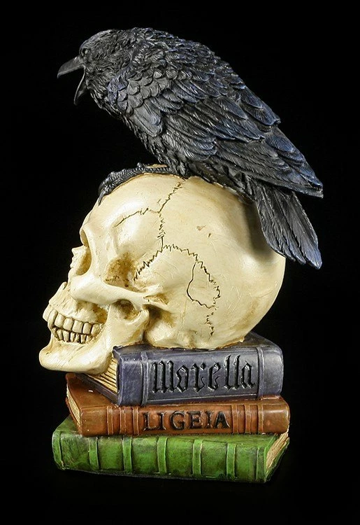 Alchemy The Vault - Rabe Auf Totenkopf - Poes Raven 4 Alchemy The Vault - Rabe Auf Totenkopf - Poes Raven – Bild 2