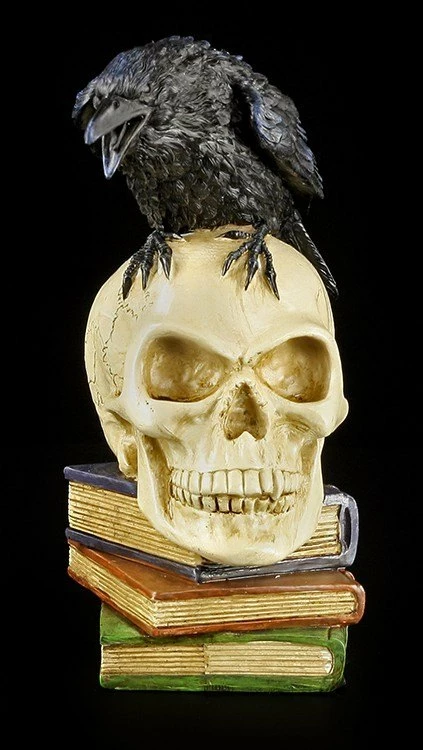 Alchemy The Vault - Rabe Auf Totenkopf - Poes Raven 9 Alchemy The Vault - Rabe Auf Totenkopf - Poes Raven – Bild 7