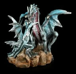 Drachen Figur - Mutter Mit Zwei Jungtieren -FIGUREN Verkäufe 11659 2 drachen figur 2 1280x1280