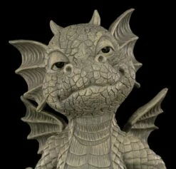 Gartenfigur - Ungezogener Drache Zeigt Mittelfinger -FIGUREN Verkäufe 13700 9 Garten Drachen Mittelfinger 9 1280x1280