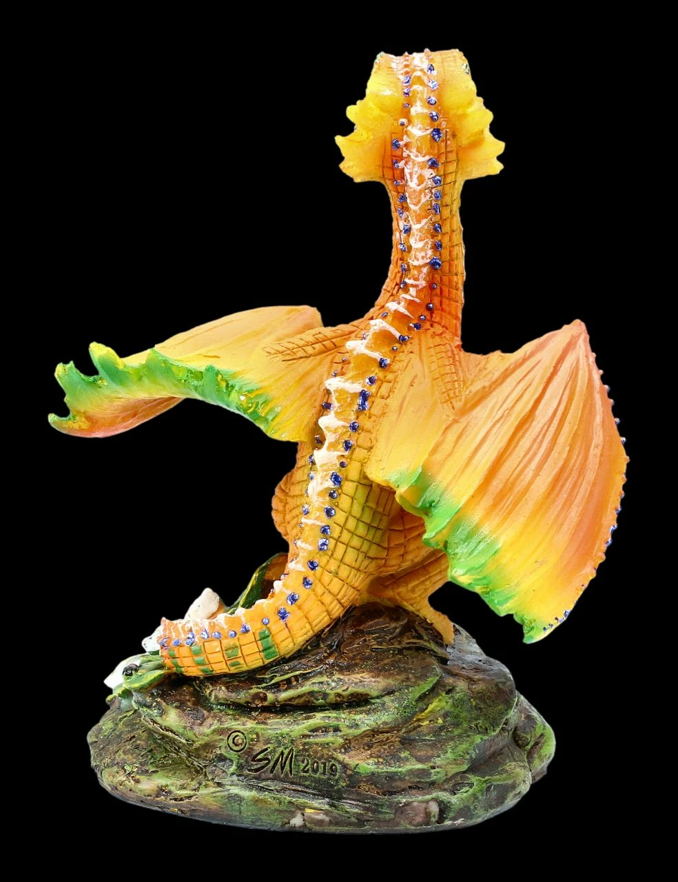 Drachen Figur - Orange 6 Drachen Figur - Orange – Bild 4