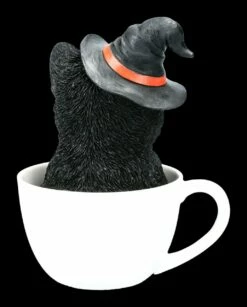 Schwarze Hexen-Katze In Tasse -FIGUREN Verkäufe 2D AMI 13802 Schwarze Hexen Katze in Tasse 7C662ZxKh44xCu 1280x1280
