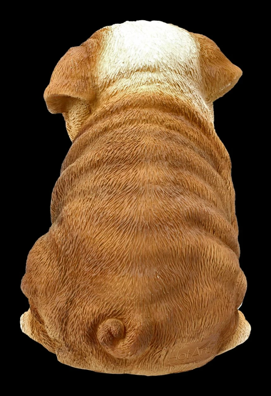 Hunde Figur - Bulldogge Welpe 7 Hunde Figur - Bulldogge Welpe – Bild 5