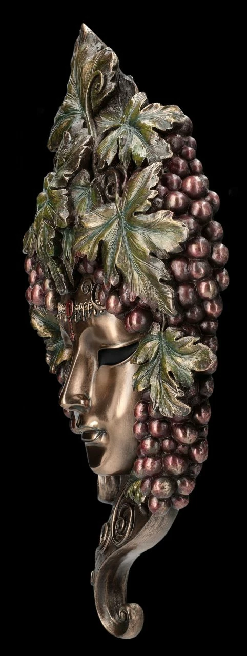 Venezianische Maske Bronziert - Bacchus 10 Venezianische Maske Bronziert - Bacchus – Bild 8