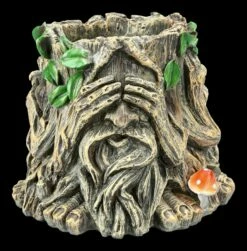 Pflanztopf - Greenman Nichts Böses