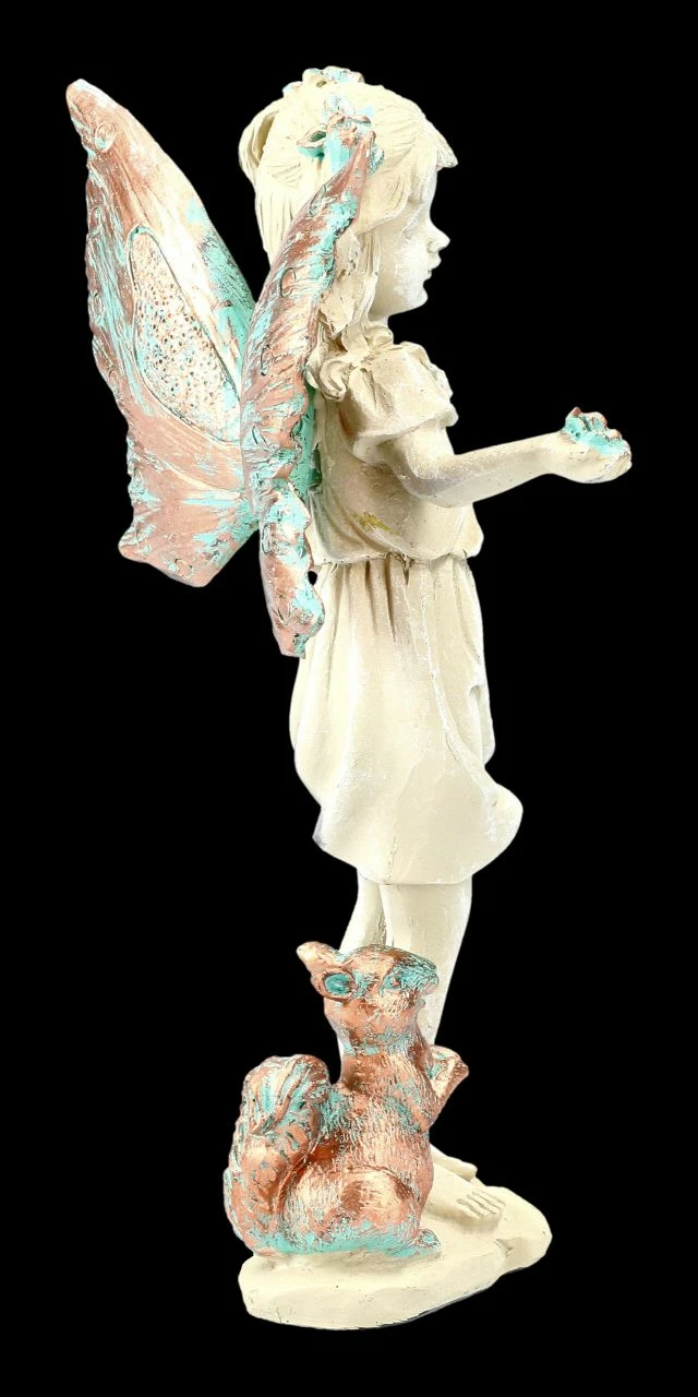 Elfen Figur - Waldelfe Mit Eichhörnchen 7 Elfen Figur - Waldelfe Mit Eichhörnchen – Bild 5