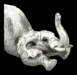 Elefanten Figur Legt Sich Hin - Antik Silber -FIGUREN Verkäufe 2D FA 41268 Elefanten Figur legt sich hin 10 1280x1280