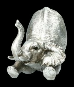 Elefanten Figur Legt Sich Hin - Antik Silber -FIGUREN Verkäufe 2D FA 41268 Elefanten Figur legt sich hin 5 1280x1280