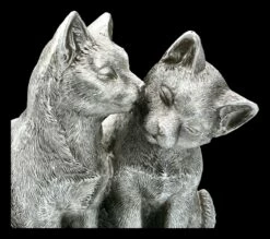 Katzen Figur - Pärchen Beim Schmusen -FIGUREN Verkäufe 2D FA 41270 Katzen Figur Paerchen beim Schmusen 6 1280x1280
