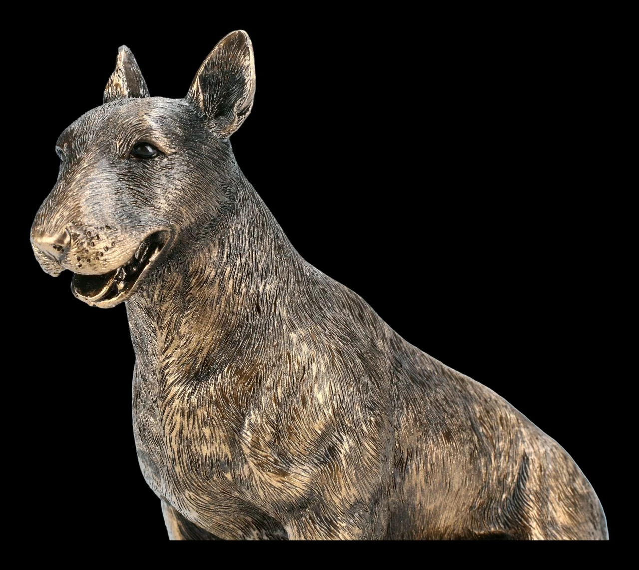 Hunde Figur - Bullterrier Bronzefarben 10 Hunde Figur - Bullterrier Bronzefarben – Bild 8