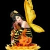 Elfen Figur - Mini Fee Auf Sonnenblume 2 Elfen Figur - Mini Fee Auf Sonnenblume -FIGUREN Verkäufe 2D FA23013 Elfen Figur Mini Fee auf Sonnenblume 1 1280x1280