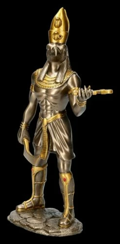 Ägyptische Krieger Figur - Horus - Bronziert 9 Ägyptische Krieger Figur - Horus - Bronziert -FIGUREN Verkäufe 2D FS12913 Aegyptische Krieger Figur Horus Bronziert 2 1280x1280