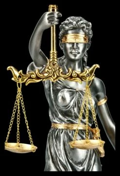 Mittlere Justitia Figur - Göttin Der Gerechtigkeit - Silber Gold -FIGUREN Verkäufe 2D FS13452 Mittlere Justitia Figur Goettin der Gerechtigkeit silber gold 9 1280x1280