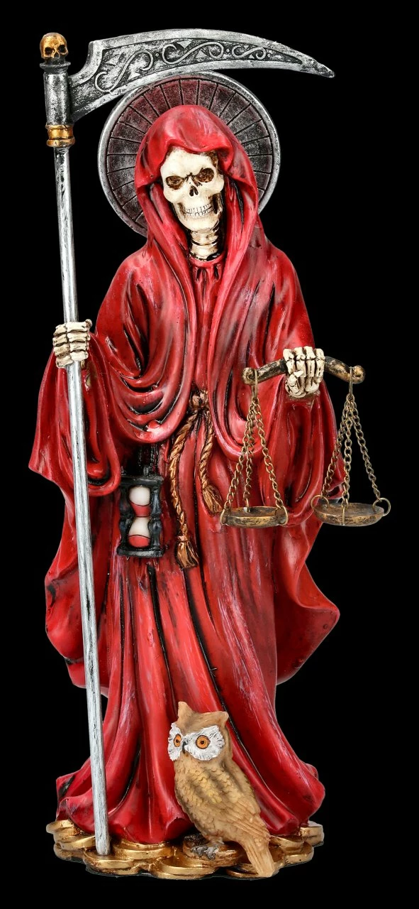 Santa Muerte Figur - Rot 4 Santa Muerte Figur - Rot – Bild 2