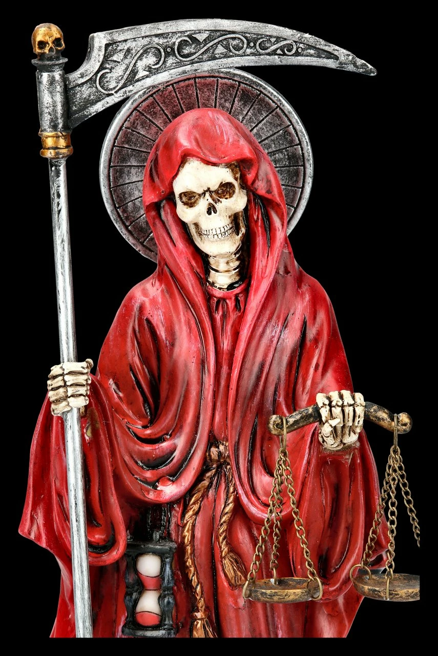 Santa Muerte Figur - Rot 9 Santa Muerte Figur - Rot – Bild 7