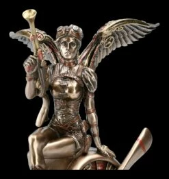 Steampunk Engel Figur - Kriegerin Auf Propeller 15 Steampunk Engel Figur - Kriegerin Auf Propeller -FIGUREN Verkäufe 2D FS15653 Steampunk Engel Figur Kriegerin auf Propeller 3 1280x1280
