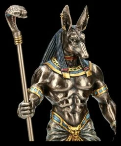Anubis Figur Mit Kobra Zepter -FIGUREN Verkäufe 2D FS16448 Anubis Figur mit Kobra Zepter 2 1280x1280
