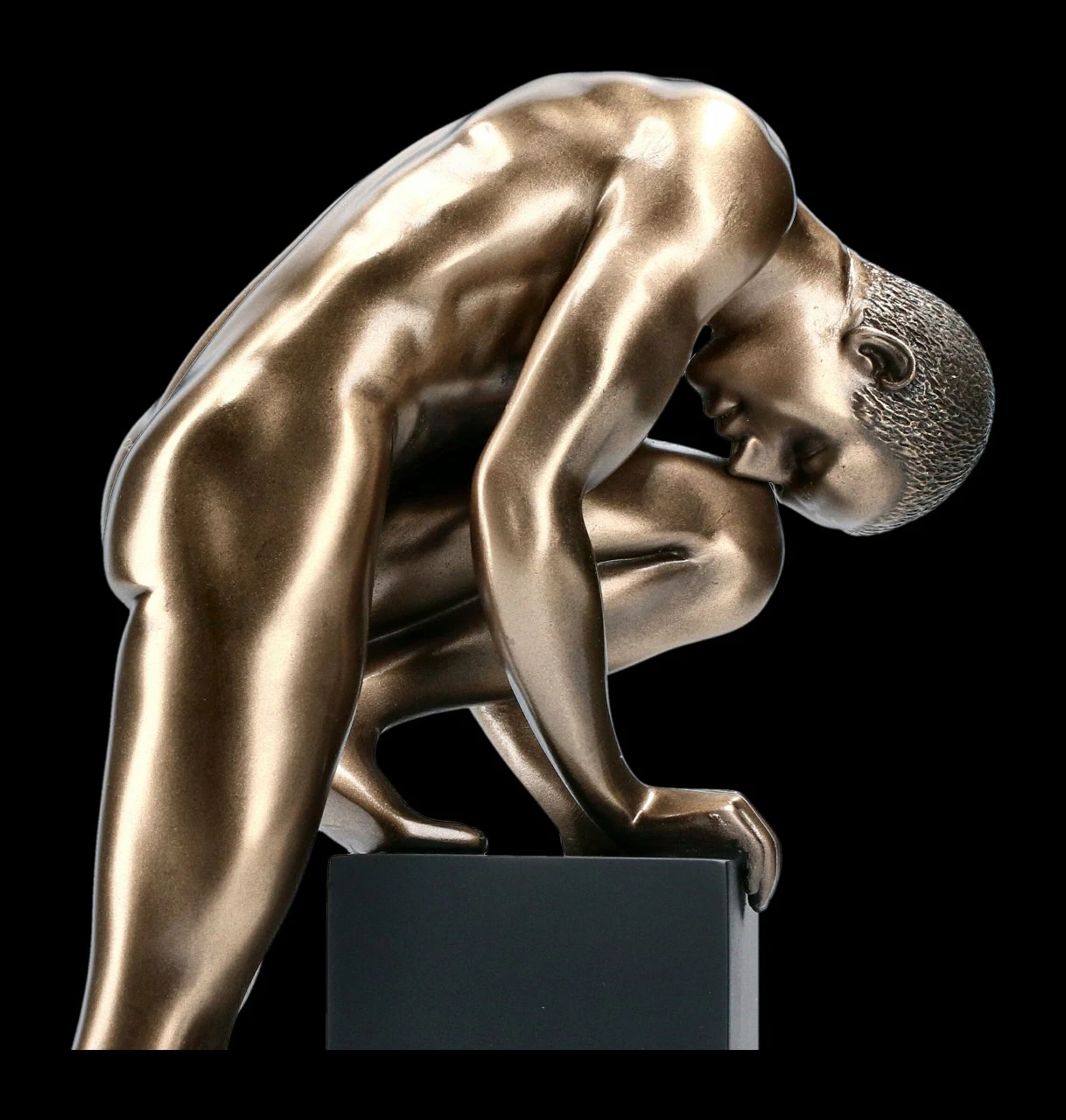 Männliche Akt Figur - Auf Podest Steigend 7 Männliche Akt Figur - Auf Podest Steigend – Bild 5