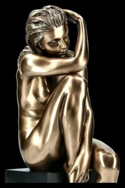 Weibliche Akt Figur - Auf Monolith In Sich Gekehrt -FIGUREN Verkäufe 2D FS16497 Weibliche Akt Figur Auf Monolith in sich gekehrt 3 1280x1280