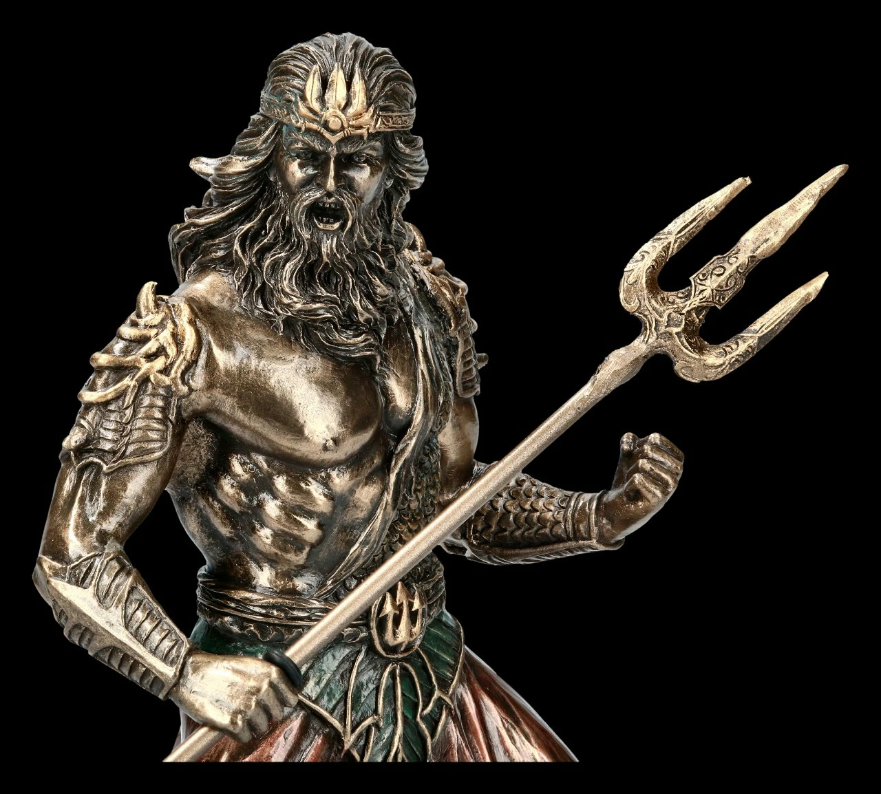Poseidon Figur Mit Dreizack 10 Poseidon Figur Mit Dreizack – Bild 8