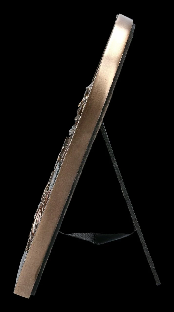 Wandrelief Ikone - Heiliger Franziskus 6 Wandrelief Ikone - Heiliger Franziskus – Bild 4