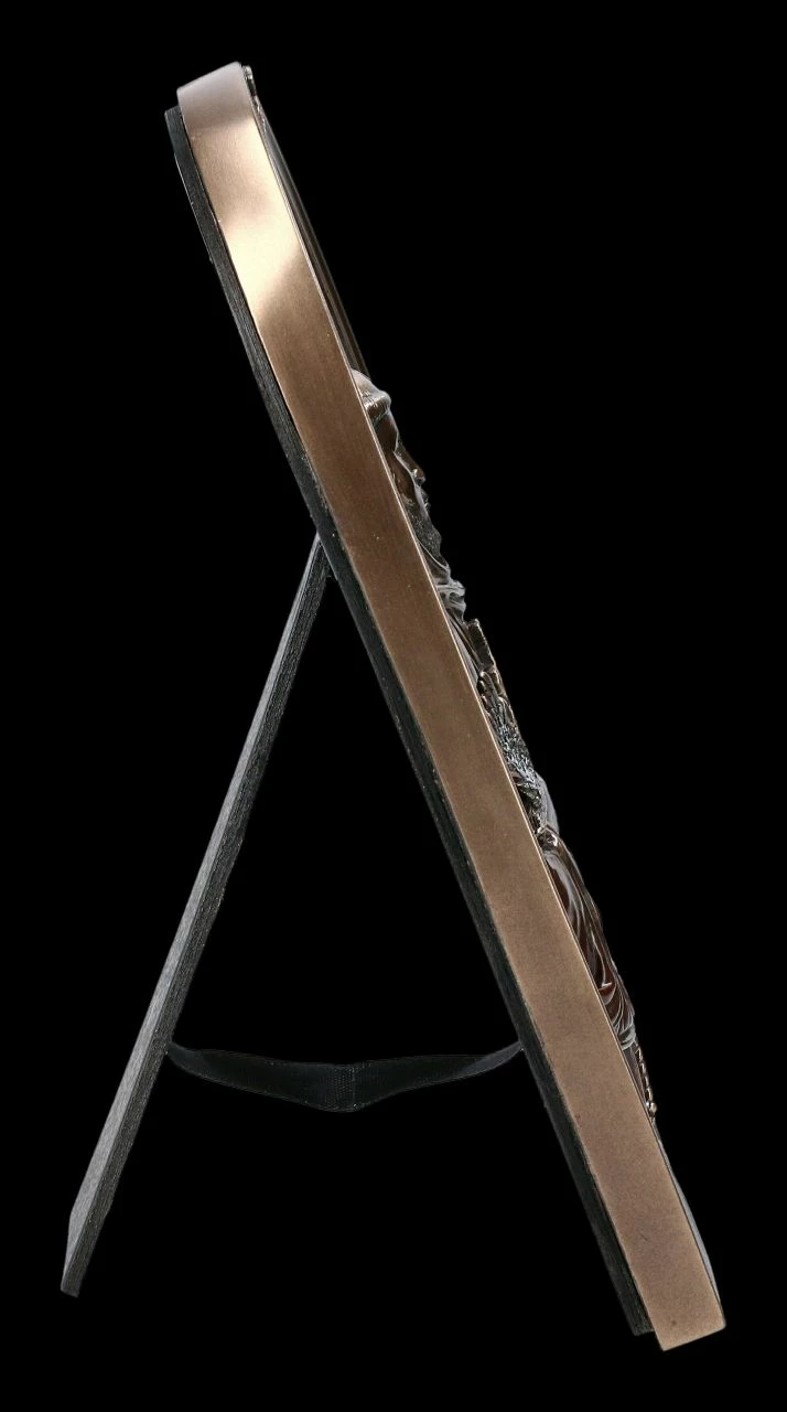 Wandrelief Ikone - Heiliger Franziskus 8 Wandrelief Ikone - Heiliger Franziskus – Bild 6