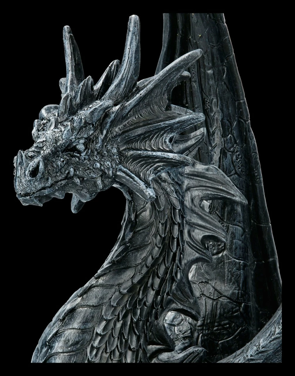 Schwarze Drachen Figur - Black Wing 8 Schwarze Drachen Figur - Black Wing – Bild 6