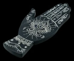 Räucherstäbchenhalter - Hamsa Hand -FIGUREN Verkäufe 2D FS20629 Hamsa Hand schwarz 3 1280x1280
