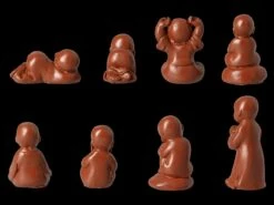 Kleine Mönch Figuren - 8er Set 9 Kleine Mönch Figuren - 8er Set -FIGUREN Verkäufe 2D FS20704 Kleine Moench Figuren 8er Set 8 1280x1280