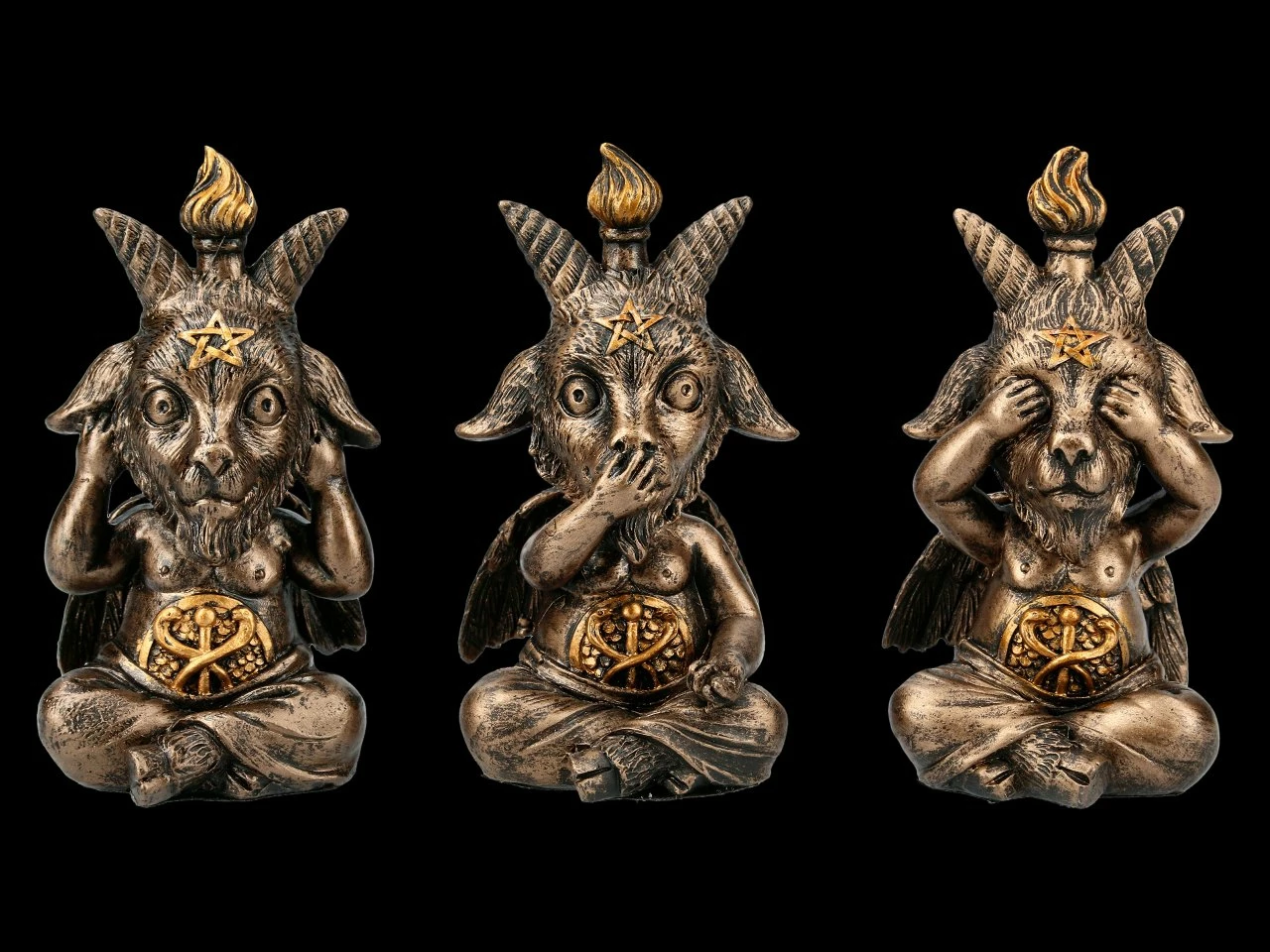 Baphomet Figuren - Nichts Böses 4 Baphomet Figuren - Nichts Böses – Bild 2