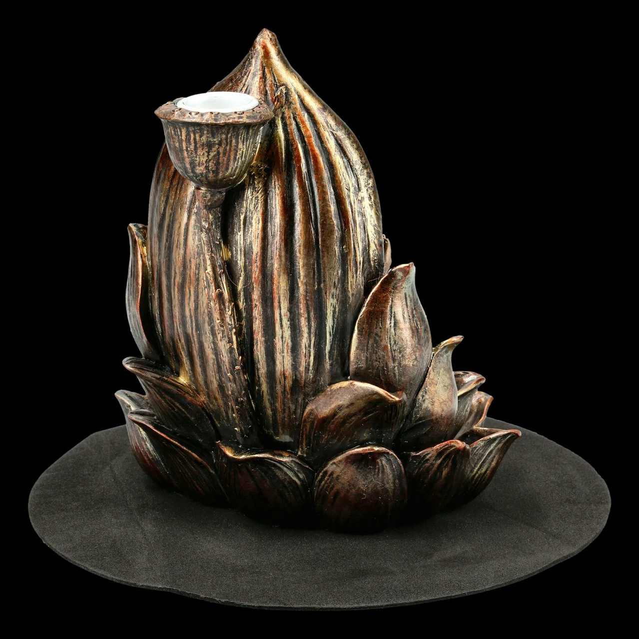 Backflow Räucherkegelhalter - Lakshmi 7 Backflow Räucherkegelhalter - Lakshmi – Bild 5