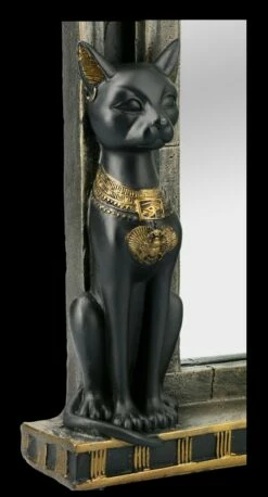 Ägyptischer Wandspiegel - Bastet -FIGUREN Verkäufe 2D FS21091 Aegyptischer Wandspiegel Bastet 7 1280x1280