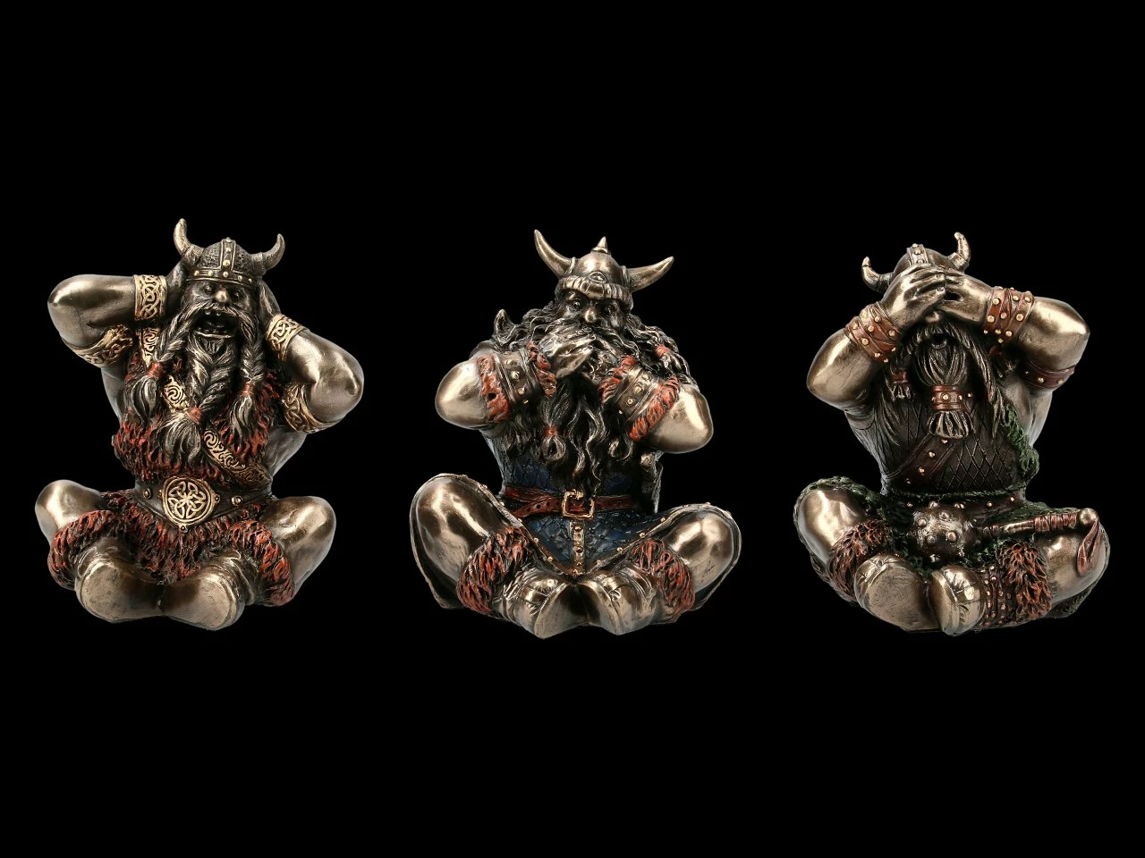 Wikinger Figuren Set - Nichts Böses 3 Wikinger Figuren Set - Nichts Böses