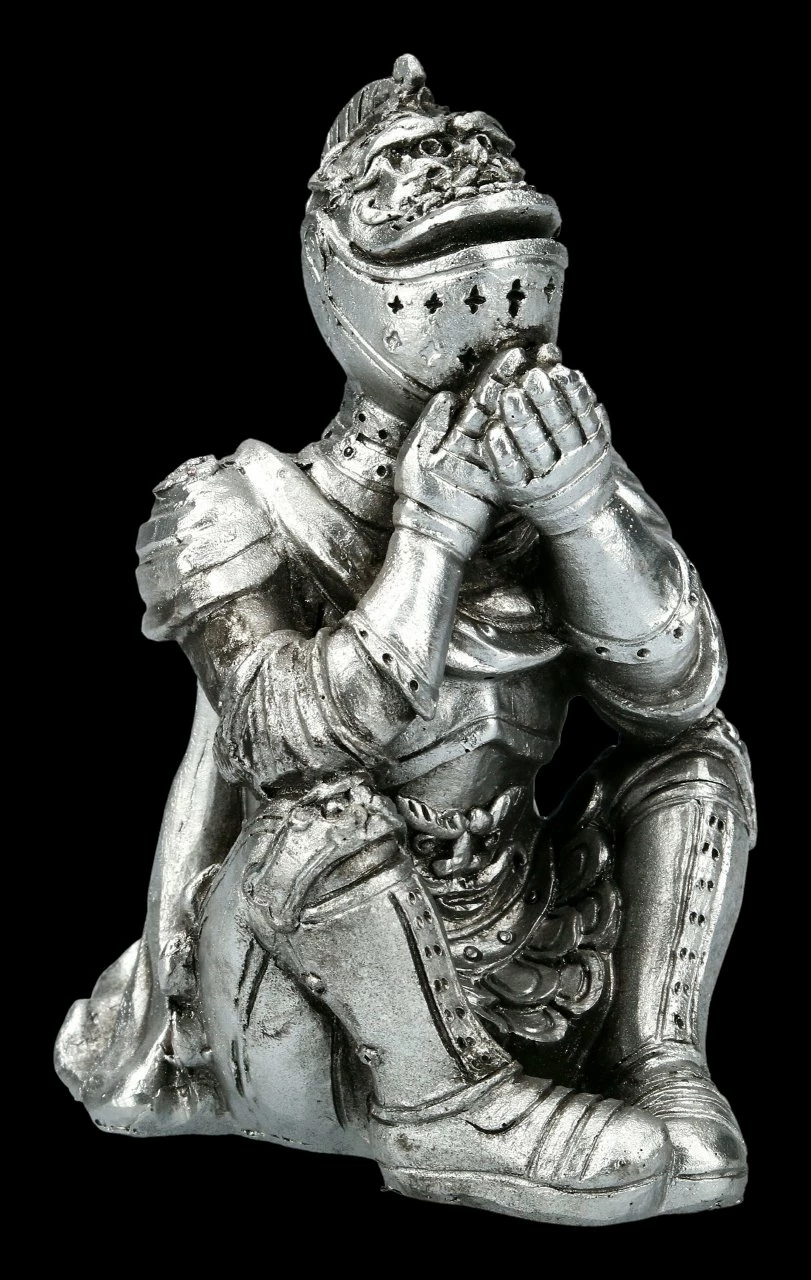 Sitzende Ritter Figuren - Nichts Böses 8 Sitzende Ritter Figuren - Nichts Böses – Bild 6