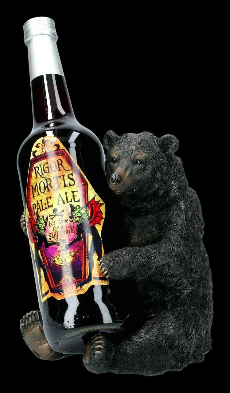 Flaschenhalter - Schwarzbär 3 Flaschenhalter - Schwarzbär