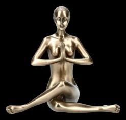 Weibliche Akt Figur - Yoga Anjali Mudra Stellung