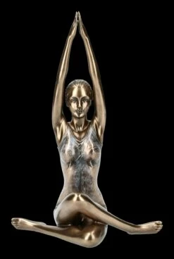 Weibliche Yoga Figur - Surya Namaskar Stellung