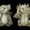 Garten Drachen Figuren Set - Sitzend -FIGUREN Verkäufe 2D FS21819 Gartenfiguren Suesses Drachen Figuren Set sitzend 3 1280x1280
