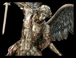 Große Erzengel Michael Figur - Bronziert -FIGUREN Verkäufe 2D FS21862 Grosse Erzengel Michael Figur bronziert 3 1280x1280