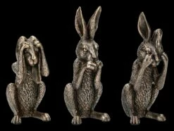 NEMESIS NOW Hasen Figuren - Nichts Böses