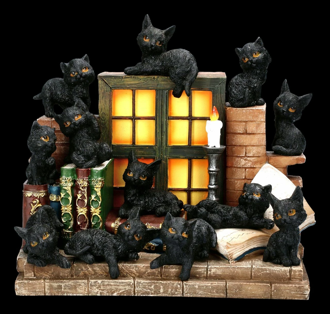 Display Mit 36 Figuren - Hexen Katzen 3 Display Mit 36 Figuren - Hexen Katzen