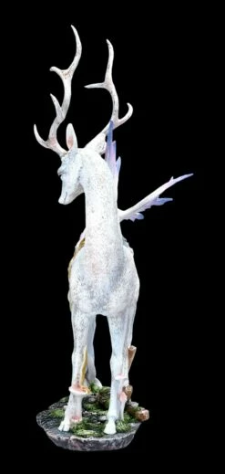 Elfen Figur Schläft Auf Weißem Hirsch -FIGUREN Verkäufe 2D FS22396 Elfen Figur Schl ft auf weissem Hirsch 5 1280x1280