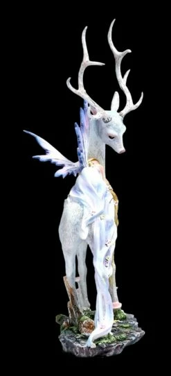 Elfen Figur Schläft Auf Weißem Hirsch -FIGUREN Verkäufe 2D FS22396 Elfen Figur Schl ft auf weissem Hirsch 7 1280x1280
