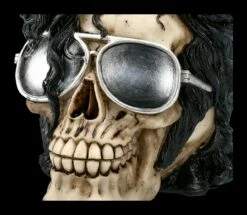 Totenkopf Figur Mit Brille - Bad -FIGUREN Verkäufe 2D FS22472 Totenkopf Figur mit Brille Bad 7 1280x1280