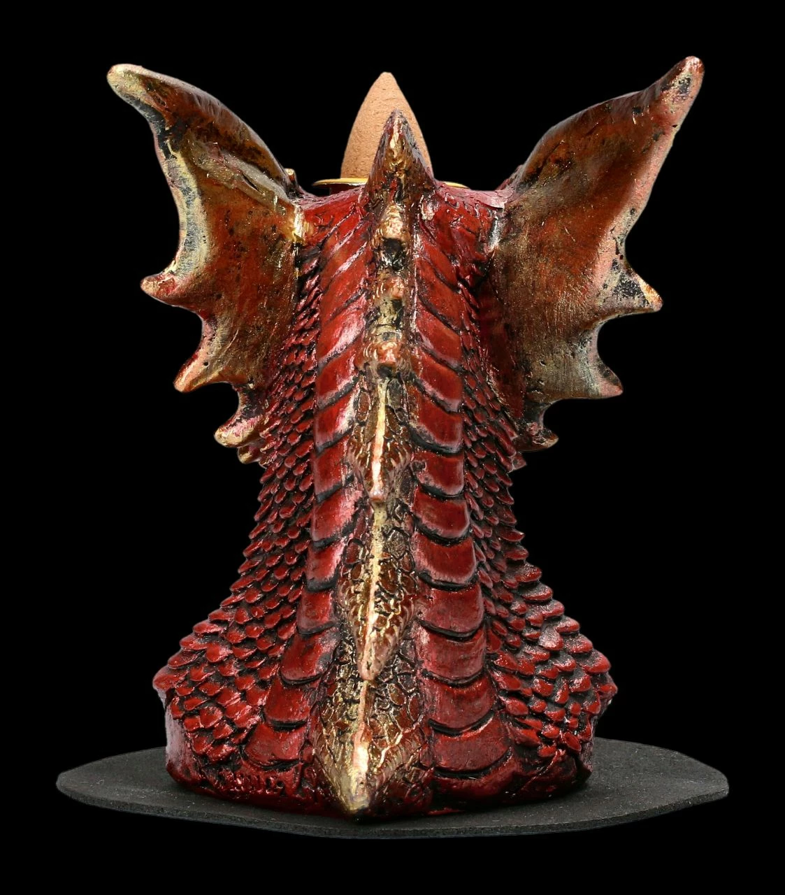 Backflow Räucherhalter - Roter Drachenkopf Klein 9 Backflow Räucherhalter - Roter Drachenkopf Klein – Bild 7