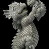Gartenfigur - Drache Mit Baby