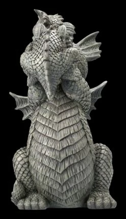 Gartenfigur - Drache Mit Baby -FIGUREN Verkäufe 2D FS22668 Gartenfigur Drache mit Baby 2 1280x1280