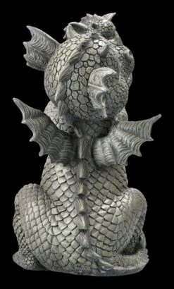 Gartenfigur - Drache Mit Baby -FIGUREN Verkäufe 2D FS22668 Gartenfigur Drache mit Baby 4 1280x1280