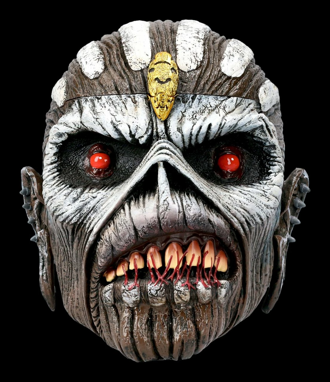 Iron Maiden Zombie Schädel Schatulle - Eddie Book Of Souls 6 Iron Maiden Zombie Schädel Schatulle - Eddie Book Of Souls – Bild 4